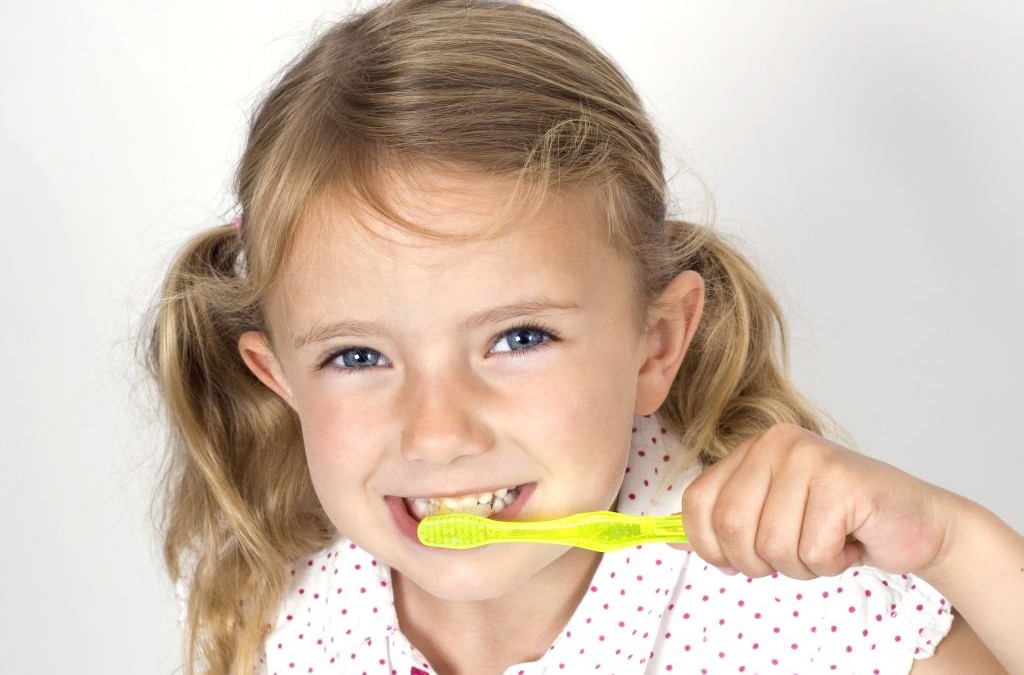 El cuidado dental en los niños